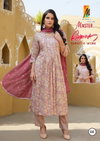 Rihanna By Master Naira Cut Capsule Printed Kurti With Bottom Dupatta Wholesale Market In Surat
